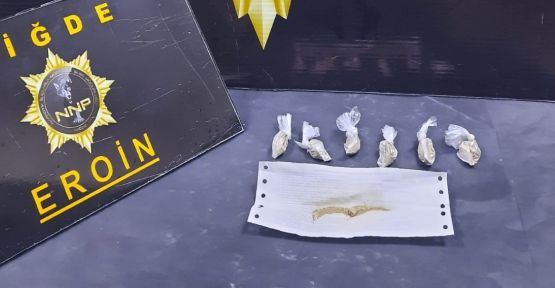 Polis Ekipleri Terminalde Eroin Yakaladı