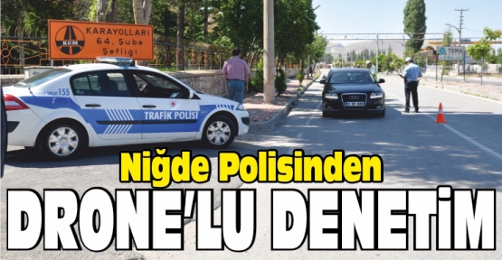 Polisten Droneli Trafik Denetimi