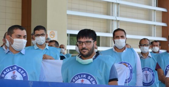Sağlıkçılar Alın Terlerinin Hakkını İstiyorlar