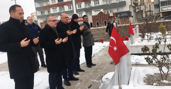 Şehitlerimiz Törenle Anıldı