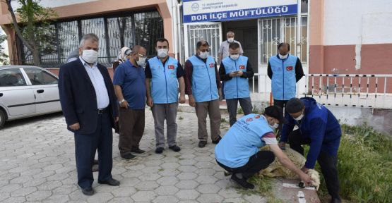 TDV Bor Şubesi Şükür Kurbanı Kesti