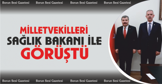 Vekiller Sağlık Bakanı Koca ile görüştü