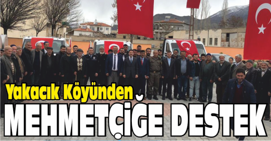Yakacık Köyünden Mehmetçiğe Anlamlı Destek