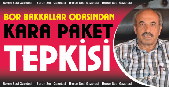 Yalçın'dan 'Kara Paket' Tepkisi