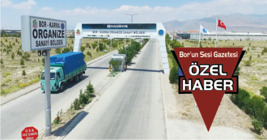 Yatırımcıların Yeni Gözdesi: Bor OSB!